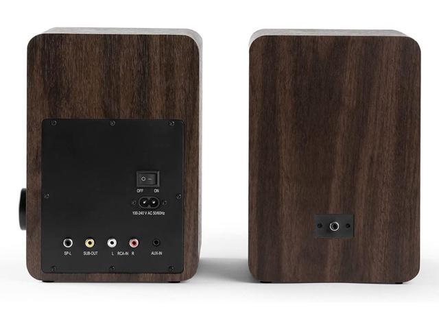 Victrola M1 Monitors Powered Bookshelf Monitor Speakers, Bluetooth Wireless Streaming, Premium Stereo Sound, Pairs with Premiere T1 & More, RCA &...