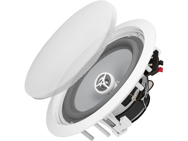 OSD Audio Weatherproof in-Ceiling Audio Speaker Pair - Indoor/Outdoor Stereo - ICE800WRS