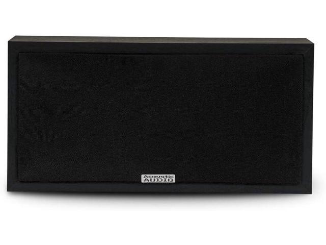 Acoustic Audio PSC-32 Center Channel Speaker 125 Watt 2-Way Home Theater Audio, Black