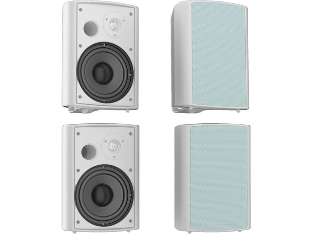 Herdio 6.5 Inches Outdoor Speakers Wired Waterproof Passive,Wall Mount Speakers with 800 Watts Powerful Bass for Home Patio Garden Covered...