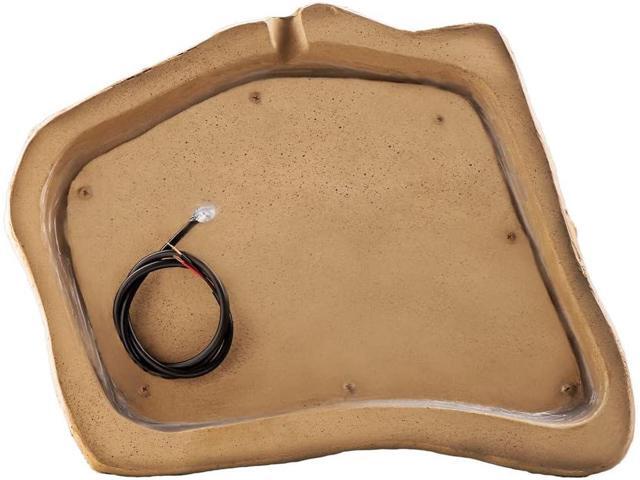 OSD Audio 8' High Fidelity Outdoor Rock Speaker Durable Weather-Resistant Design, Single - Sandstone Brown RS850