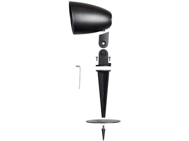 Monoprice Outdoor 2.5-inch Satellite Garden Speaker (Pair) - Sycamore Series