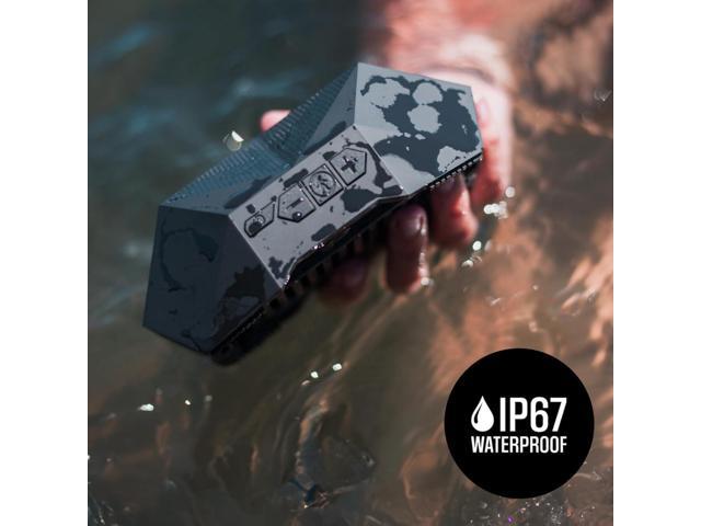 Outdoor Tech - Turtle Shell 4.0 Portable Rugged Wireless Bluetooth Speaker - 360 Degree Sound with Hi-Fi Audio - IPX7-Rated Waterproof, Dustproof,...
