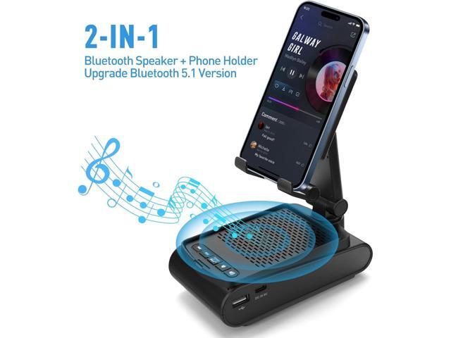 Birthday Gifts for Men, Cell Phone Stand with Wireless Bluetooth Speaker, Gifts for Dad Him Husband Boyfriend, Cool Gadgets for Men, Unique Gifts