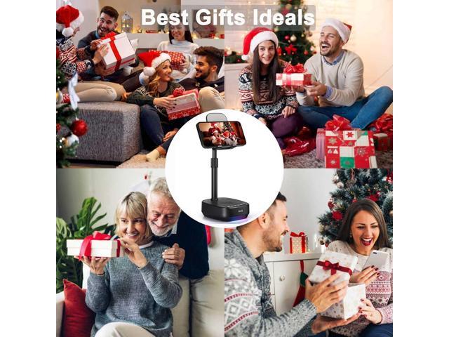 Gifts for Men Him, Cell Phone Stand with Wireless Speaker(7-11Height), Birthday Gifts for Men, Gifts Him, Phone Holder for iPhone/Android/Tablet,...