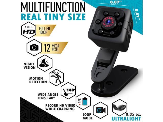 Upgraded Mini Spy Camera 1080P Hidden Camera V2.0 - Portable Small HD Nanny Cam with Night Vision & Motion Detection - New Software - Hidden Spy...