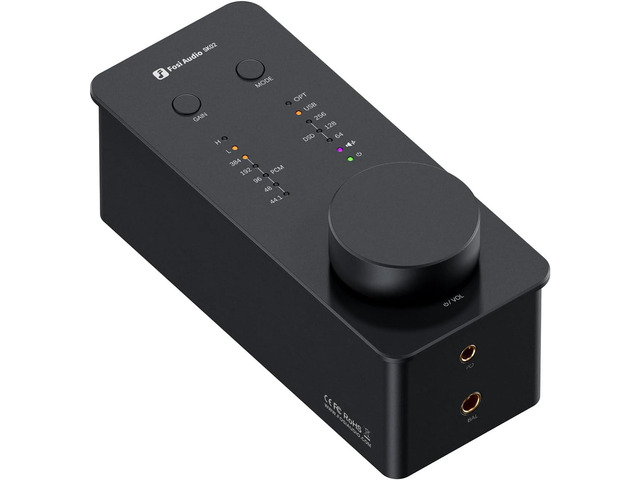 Fosi Audio SK02 DAC Amp Headphone Amplifier Desktop USB C to AUX Digital to Analog Audio Converter Adapter Preamp Optical to 3.5mm 4.4mm Balanced...