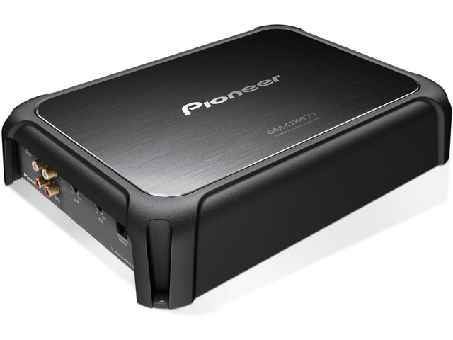 Pioneer GM-DX971 Monoblock Car Amplifier 2400W Max, Efficient Class D, Bass Boost Control, Remote Bass Knob Included, Hi-Res Certified, Gold...