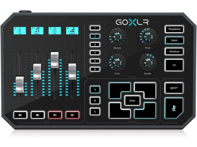 TC-Helicon GoXLR Revolutionary Online Broadcaster Platform with 4-Channel Mixer, Motorized Faders, Sound Board and Vocal Effects, Officially...