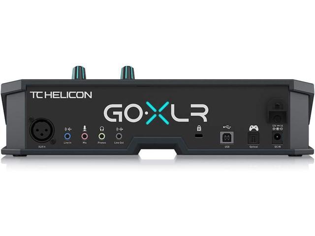 TC-Helicon GoXLR Revolutionary Online Broadcaster Platform with 4-Channel Mixer, Motorized Faders, Sound Board and Vocal Effects, Officially...