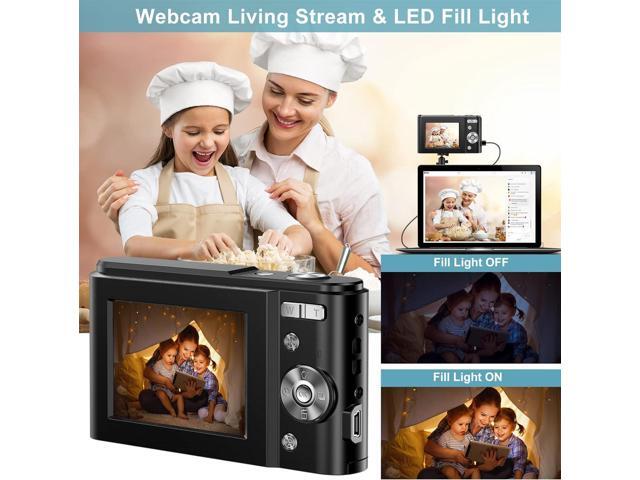 Digital Baby Camera for Kids Teens Boys Girls Adults,1080P 48MP Kids Camera with 32GB SD Card,2.4 Inch Kids Digital Camera with 16X Digital Zoom,...