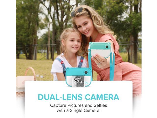 Kids Camera Instant Print with Front & Selfie Lens 12MP myFirst Camera Insta 2 BPA-Free Thermal Printing, Inkless Technology for Photos & Videos,...
