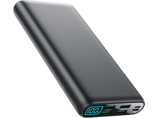 Portable Charger 38800mAh Power Bank with 5 Outputs & 2 Inputs,PD USB C In & Out Fast Phone Charging External Battery Pack Backup,Travel Essential...