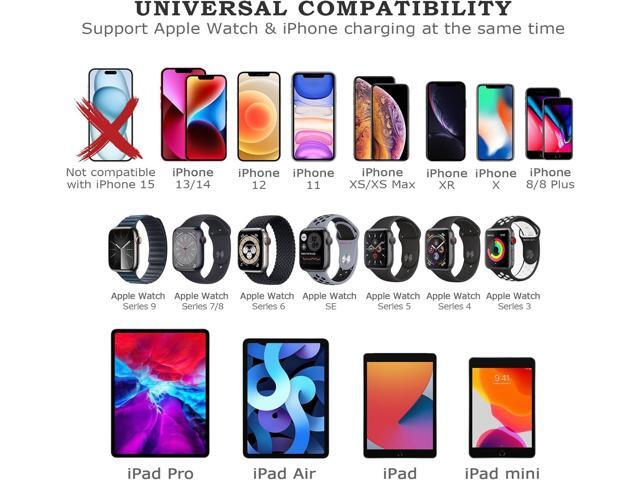 Upgraded Smart Watch Charger for Apple Watch Charger Charging Cable Compatible with iWatch Series SE/9/8/7/6/5/4/3/2/1 & Phone...