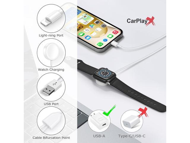 Upgraded Smart Watch Charger for Apple Watch Charger Charging Cable Compatible with iWatch Series SE/9/8/7/6/5/4/3/2/1 & Phone...