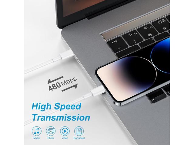 [3 Pack] iPhone 14 13 12 11 Charger 20W USB-C Charger Blocks and 6Ft iPhone Charger Cable Compatible with iPhone 14/13/12/11/Xs/8