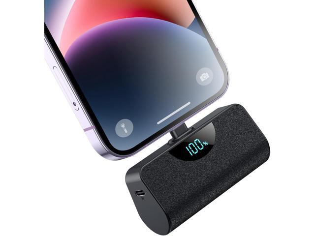 Mini Portable Charger Power Bank for iPhone, 5200mAh External Battery Charging Bank, 20W PD Fast Charging Battery Pack Portable Phone Charger for...