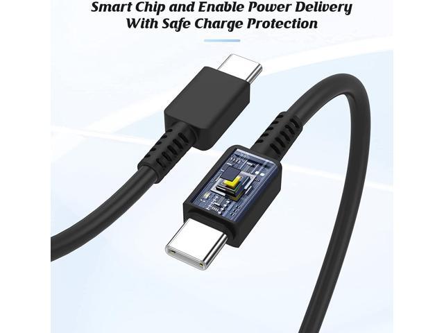 2Pack 45W Super Fast Charger Type C Long, USB C Wall Charging Block Plug and 10ft Android Phone Charger Cable for Samsung Galaxy S25/S25 Plus/S24...