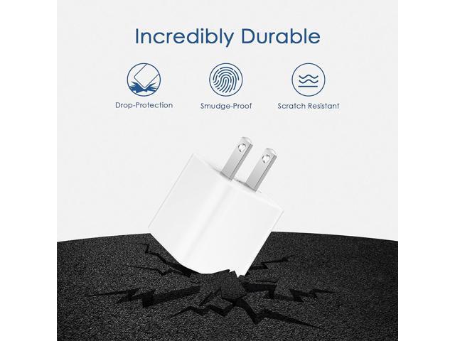 i Phone Charger, 5W USB to Lightning Cable 6Ft Quick Fast Charging Cord USB Wall Chargers Power Adapter for i Phone 14/13/12/11/X/8 Plus/XR/XS...