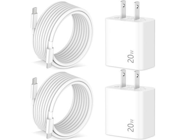 Pixel 10/9/8/7/6/5/4 Fast Charger, 2Pack 20W USB C Charging Block + 6FT USB C Cable Cord for Google Pixel 10/ XL Pro Fold...