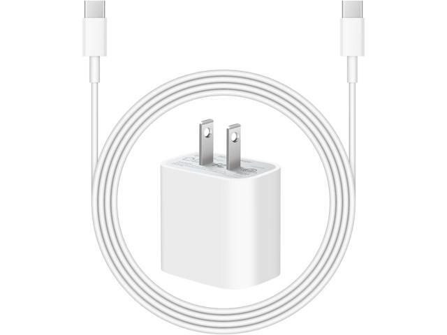 iPhone 15 Charger Fast Charging iPhone 15 Pro Max Charger Type C Charger Block iPad Pro Charger with 2 Pack 6FT Cable for iPhone 15/15 Plus/15...
