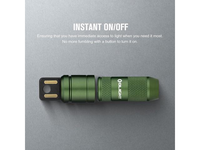 OLIGHT IMINI 2 EDC Rechargeable Keychain Flashlight, 50 Lumens Compact and Portable Mini Light, Tiny LED Keyring Lights with Built-in Battery Ideal...