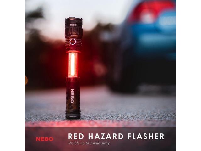 NEBO SLYDE+ Flashlight (2nd Gen) 400 Lumens, 7 Light Modes, Bright COB Work Light & LED Tactical Flashlight, Magnetic Base, Great for Camping,...