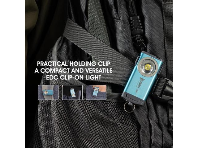 WUBEN G2 LED Mini Flashlights, 500 Lumens Small EDC Flashlight Keychain, 5 Modes Rechargable Handheld Pocket Torch with High Lumens for Camping,...