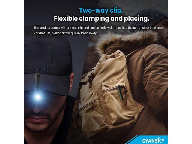 P10 300 Lumens EDC Flashlight,Mini Pocket Flashlight for Camping and Hiking,Tail Switch Small Portable Flashlight,Powered by Single AA Battery,Green
