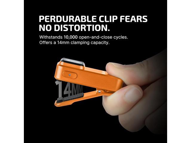 OLIGHT Oclip Rechargeable EDC Flashlight 300 Lumens Dual Light Sources Compact Pocket Clip Light, Convenient USB C Charging, Portable Magnetic for...