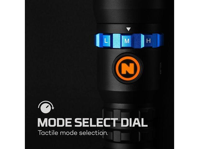 NEBO LUXTREME MZ60 Blueline Flashlight & Portable Charger 1,000 Lumens, 5 Light Modes, 0.62 Mile Beam Distance, Rechargeable LED Flashlight,...