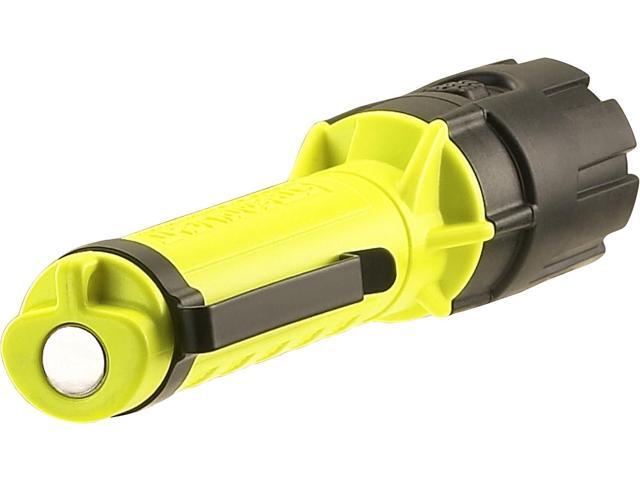 Streamlight 67751 Dualie 2AA 175-Lumen Dual Beam Flashlight w/Pocket Clip and Magnetic Base, Box, Yellow