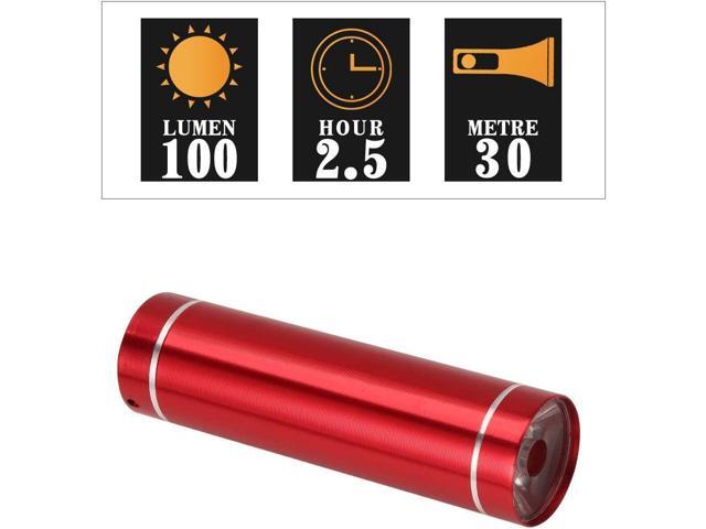 KunHe 6 Pack Red Light Mini LED Flashlight Small Flashlights Flash Light for Astronomy Aviation Night Animal Observation