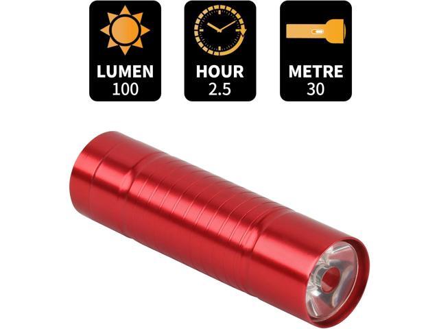 6 Pack Red Light LED Flashlight Mini, Red Flashlight Red Torch for Astronomy, Aviation, Night Observation and Animal Observation