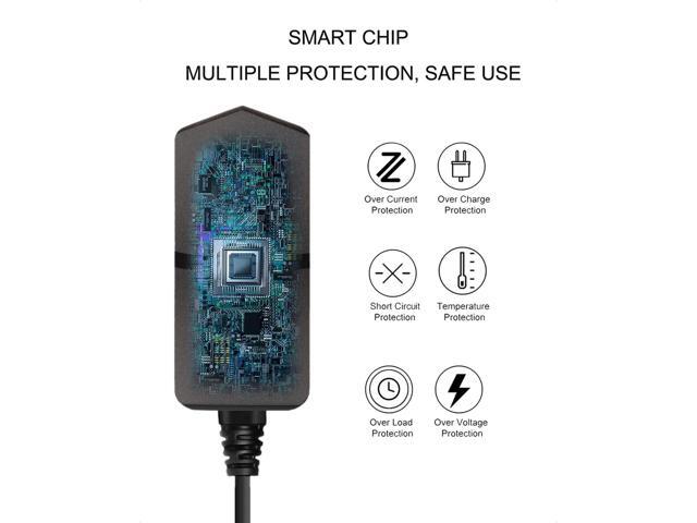6V 2A Power Adapter Charger [AC 6 Volts 2 Amps Regulated Switching Power Supply] with 8 Interchangeable DC Plug for 300mA 400mA 500mA 600mA 700mA...
