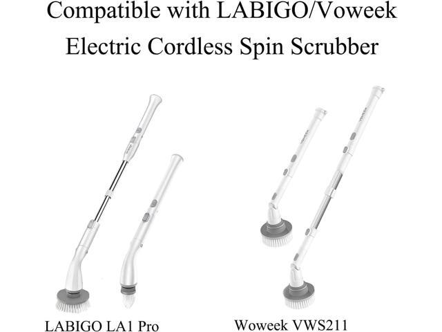 Charger for LABIGO Electric Spin Scrubber, 9V Power Supply for Voweek Electric Spin Scrubber, Compatible with LABIGO LA1 Pro, Voweek VWS211 Power...
