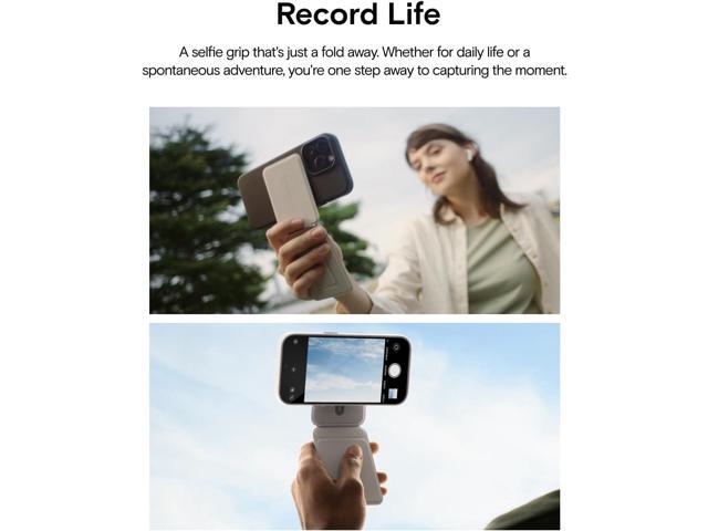 MOFT Phone Tripod Stand Compatible with iPhone 15/14/13/12 Series, Angle Adjustment & Strong Magnets & MagSafe Compatible MOVAS Invisible Selfie...