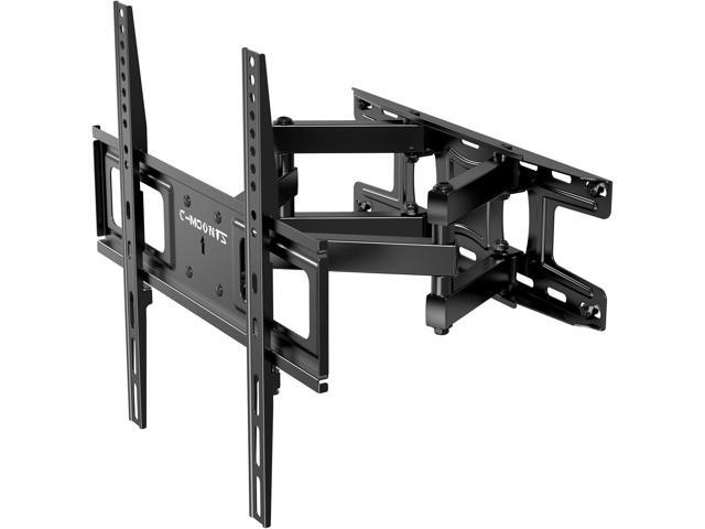 Full Motion TV Wall Mount Bracket with Articulating Dual Arm Swivel and Tilt fit 26 to 65 Inch Flat Screen TVs,Max VESA 400X400 and 110lbs,Fits up...