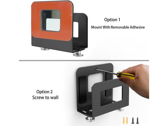 Monzlteck Adjustable Small Device Wall Mount Holder for Apple TV,ROKU,Router,Modem and Other Media Players