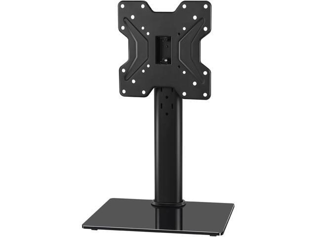 KKTONER Universal TV Stand Base for 13 inch to 43 inch LED TV Table Top TV Mount Stand with Swivel Height Adjustable Hold up 77LBs