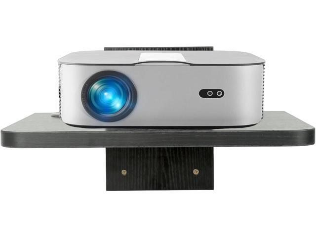 BiJun Floating Shelves for Under TV, Projector Shelf Projector Wall Mount Speaker Entertainment Stand Holder Router DVD Shelf for PS4/Cable Box/DVD...