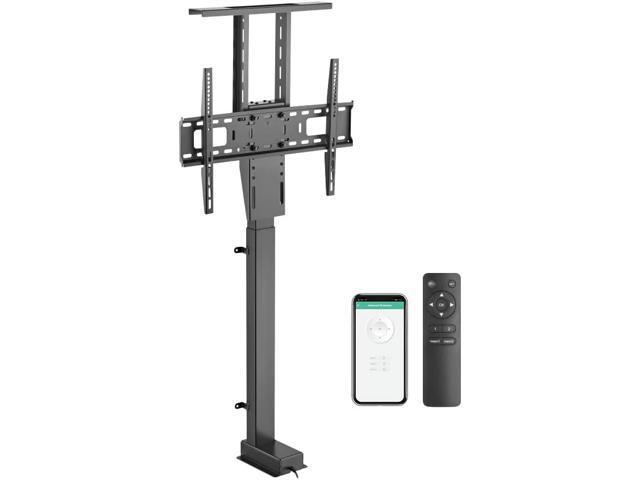 ynVISION. DESIGN Motorized TV Lift Mount for 37'-77' TV's Vertical Lift Motor TV Stand with RF Remote and Smart Phone Control via WiFi