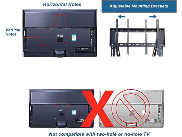 Low Height Mobile TV Stand, Confidence Monitor Stand, Rolling TV Mount with Wheel for 32-70 inch Flat Curved Screen TV, LED LCD, 30° Adjustable...