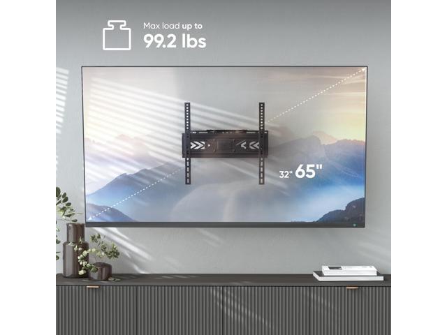 Full Motion TV Wall Mount for 32-65 Inch TVs up to 99 lbs, Articulating TV Mount Swivel and Tilt, Extendable Swing Arm, max VESA 400x400, Universal...