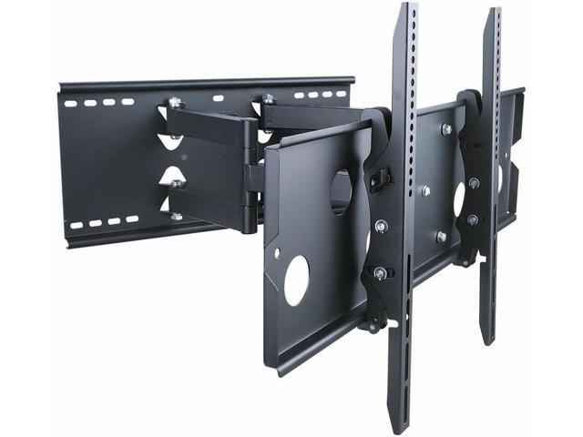 Monoprice Commercial Full Motion TV Wall Mount Bracket for 32' to 60' TVs up to 175lbs, Max VESA 750x450, Heavy Duty Works with Concrete and Brick