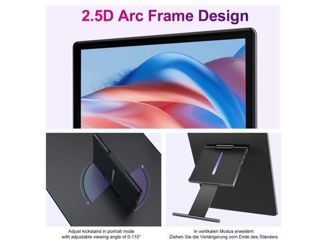 Unew 15.6 inch Touchscreen Portable Monitor 60Hz LCD 1080 IPS HDMI Gaming Monitor for Xbox Switch Laptop PS4 office Home Extra Display Monitor...