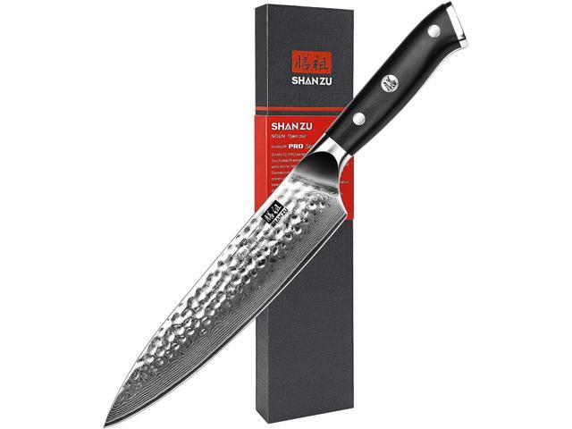 Photos - Kitchen Knife SHAN ZU Chef Knife, Damascus Steel Knife 8 Inch, Professional Chefs Knife