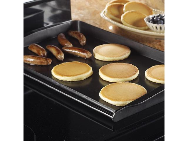 Nordic Ware 2 Burner Backsplash Griddle, Nonstick
