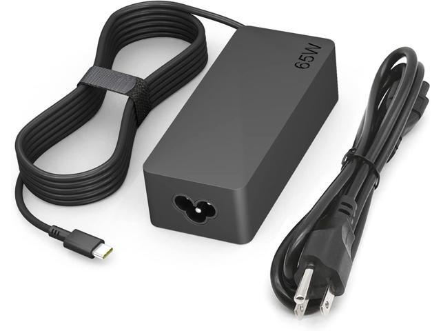 65W USB C Charger for Lenovo Thinkpad/Yoga/Chromebook Laptop Computer 65W 45W USB C Fast Power Adapter