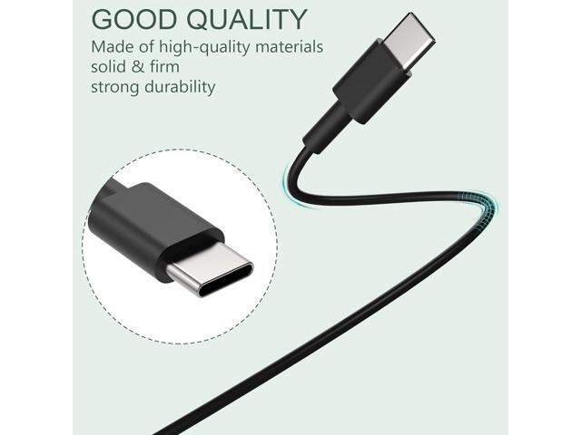 65W USB-C Laptop Charger for Dell Latitude 5285 5289 5290 7212 7275 7285 7290 7390 7420 Dell XPS 13 9350 9360 9365 9370 9380 Chromebook 3100 3400...
